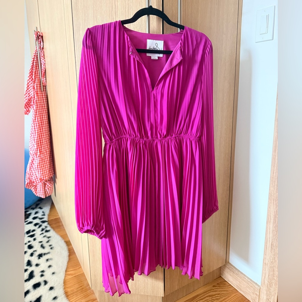 Sam Edelman Hot Pink Collared Dress